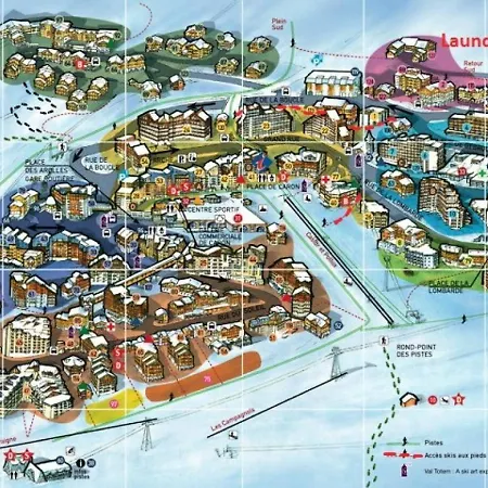 Serac - Location: Pour 4 Personnes Dans Le De La Station Mae-9033 Apartmán